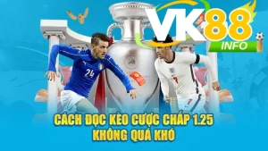 Kinh nghiệm soi kèo chấp 1.25 VK88